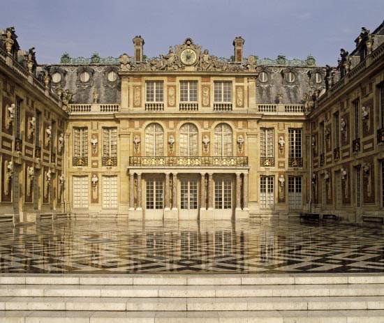Château de Versailles - La cour de Marbre