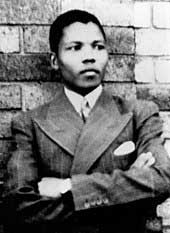 Nelson Mandela - jeune