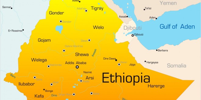 Carte Ethiopie