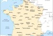 Principales villes de France