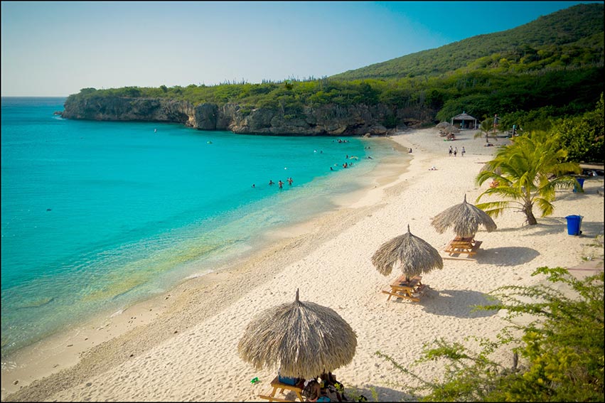 Paysage et plage de Curaçao