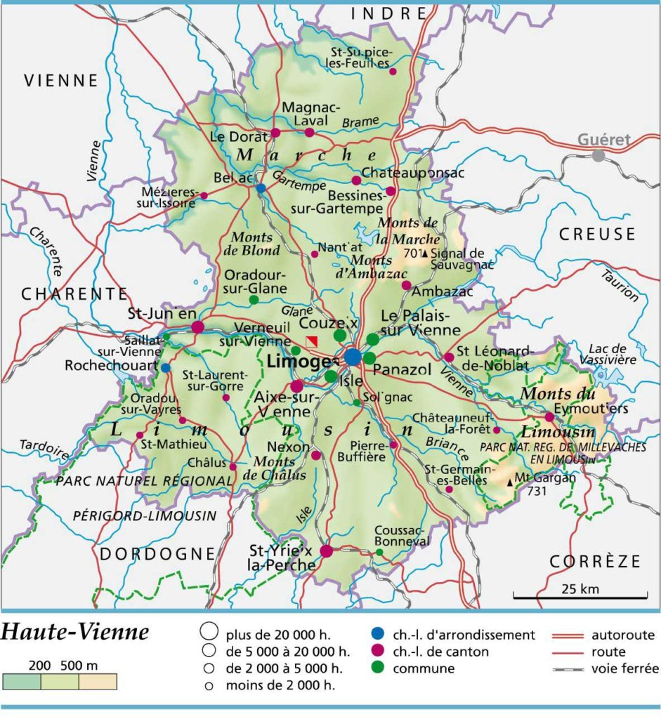 Carte-Haute-Vienne