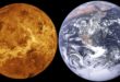 Planète Vénus - Planète Terre