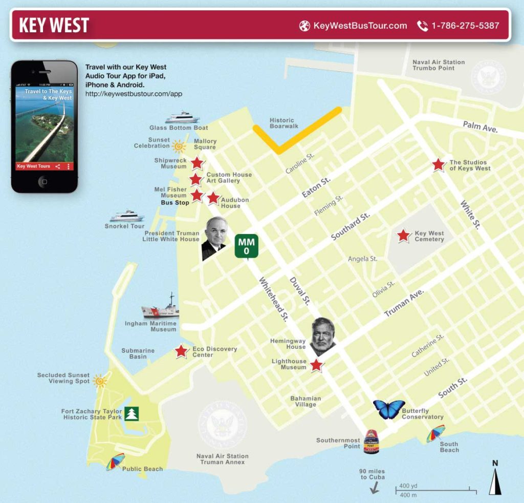 Carte de keys-west