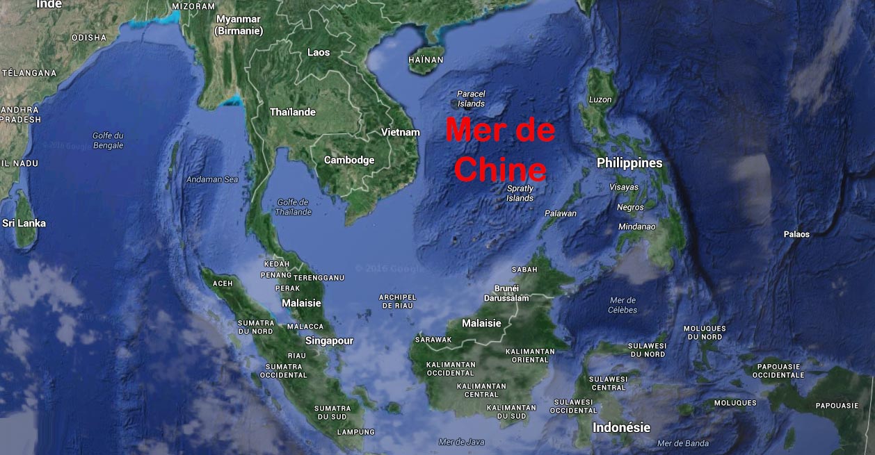 La Mer De Chine Voyage Carte Plan La Mer De Chine Voyage Carte Plan