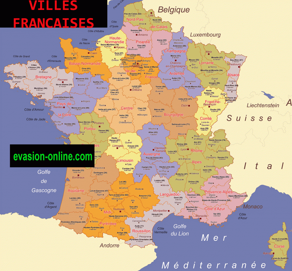 villes françaises