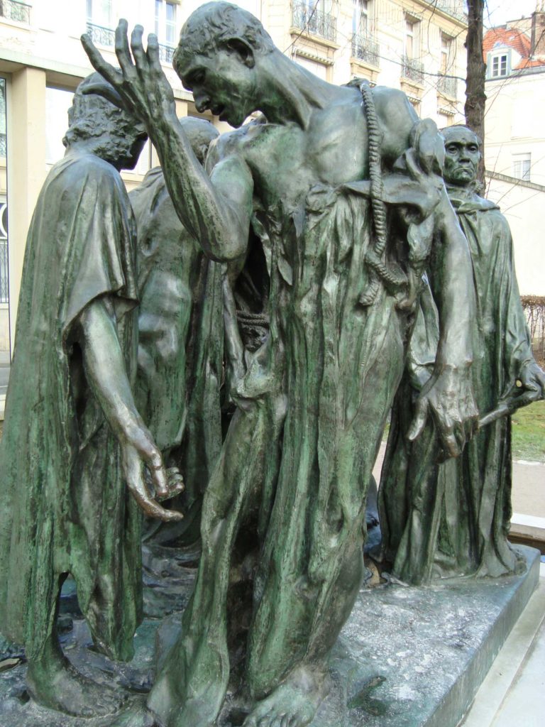 Les bourgeois de calais - Rodin