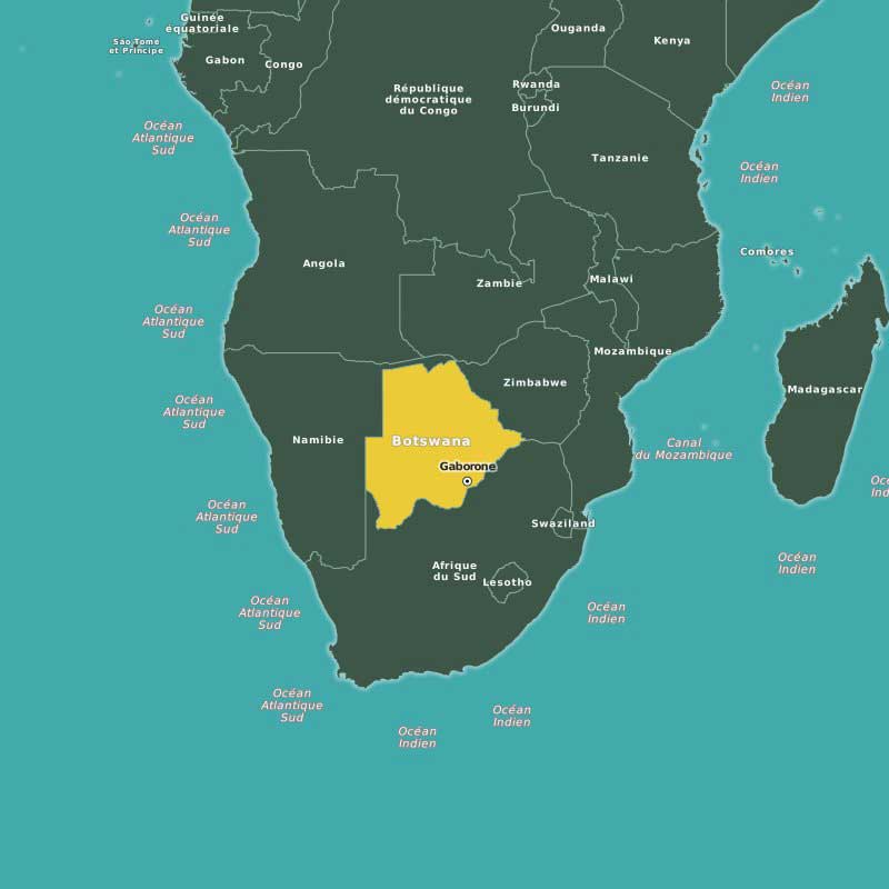 Carte-Botswana-Gaborone