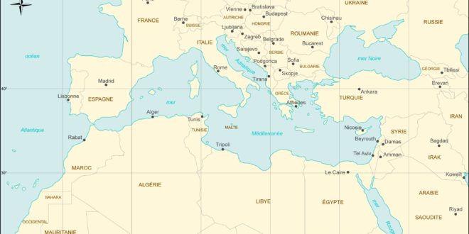 Carte-Méditerranée
