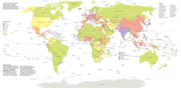 nouvelle carte mondiale