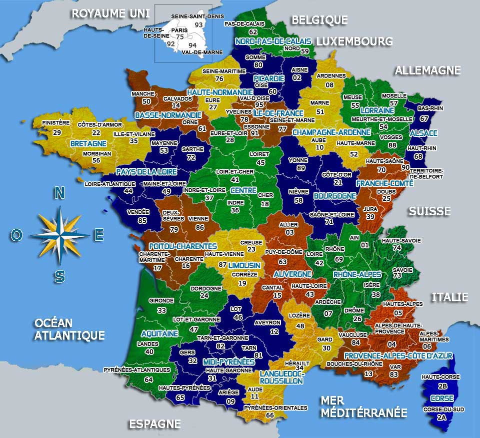 Cartes De France Voyage Carte Plan