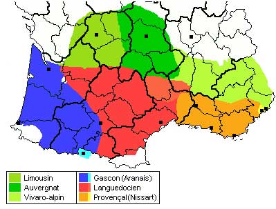 Occitanie carte