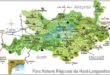 Carte du Parc naturel du Haut Languedoc