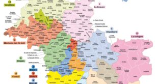 Carte du Loir et Cher Département 41
