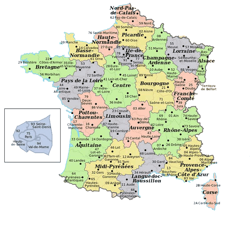 France Départements