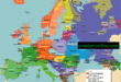 Carte Europe-Est
