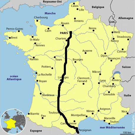 Itinéraire - France