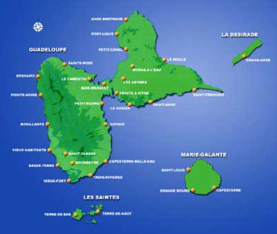 Iles de la Guadeloupe