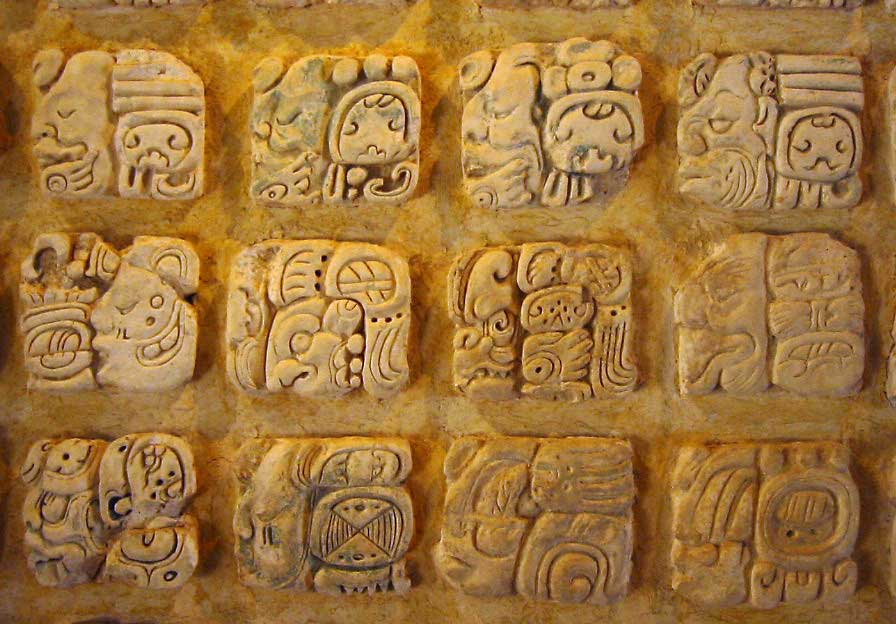 écriture maya