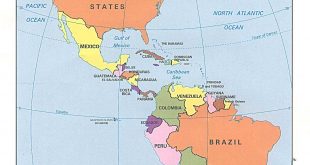 Carte Amérique Latine