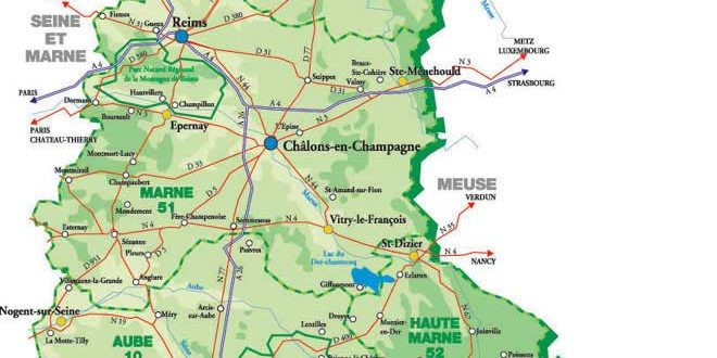 Ardennes Carte