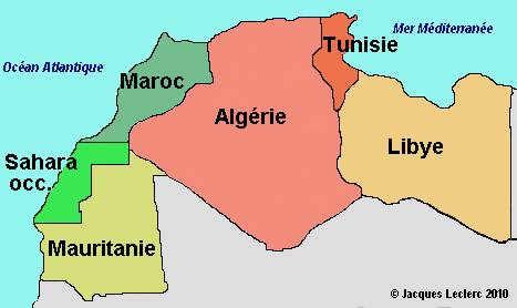 Pays du Maghreb