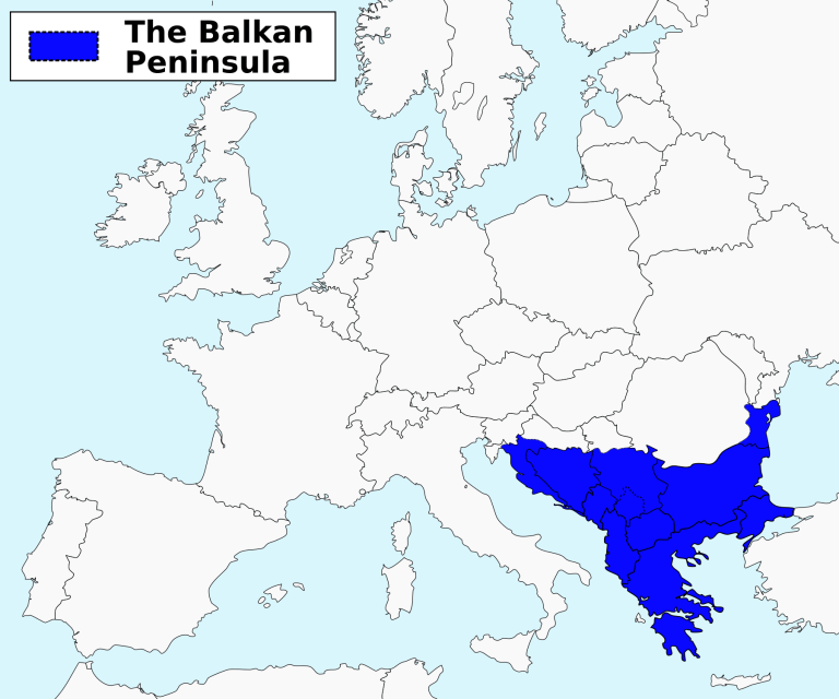 Carte des Balkans ≡ Voyage Carte Plan