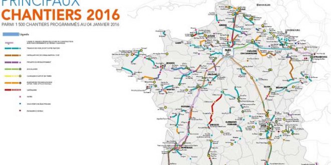 Carte du TGV