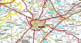 Carte de Niort