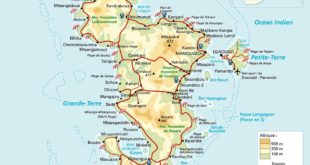 Carte de Mayotte