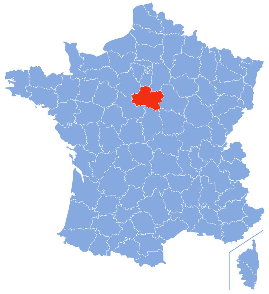 Loiret - Carte de France