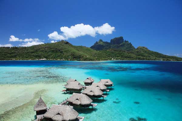 Photo panoramique - Hôtel à Tahiti
