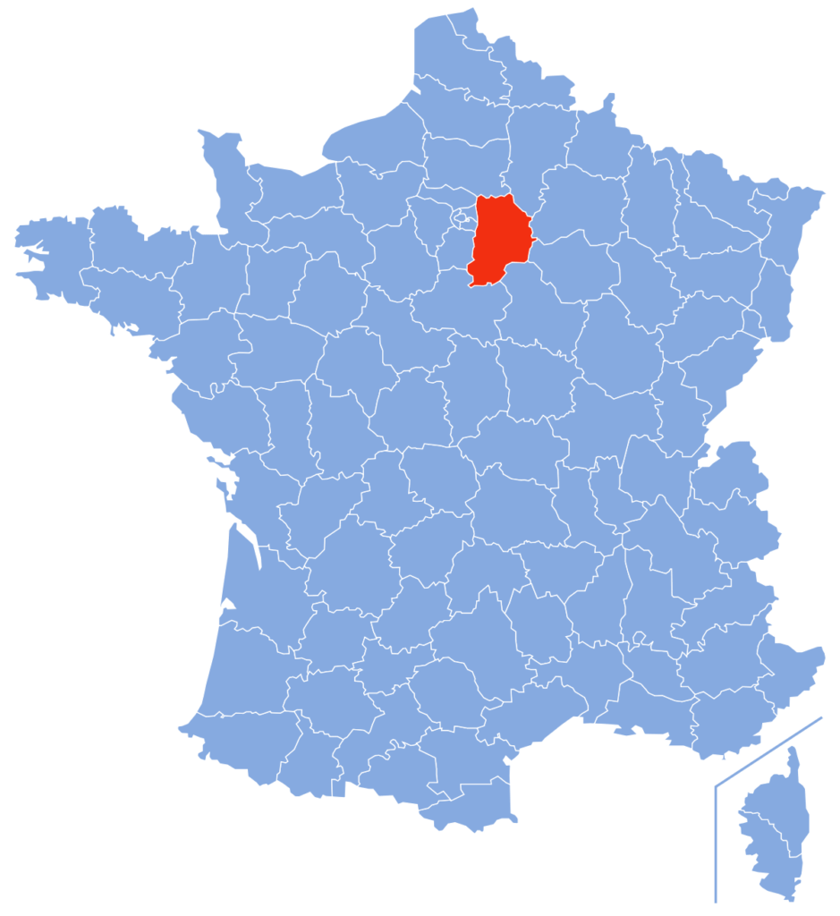 Seine-et-Marne - Carte de France