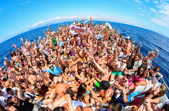 Ibiza fête en bateau