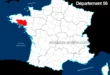Département 56 sur la carte de France