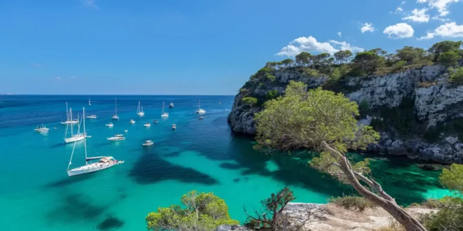 Photo d'une île de l'archipel des Baléares