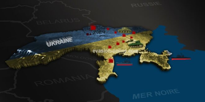 Carte Ukraine conflit