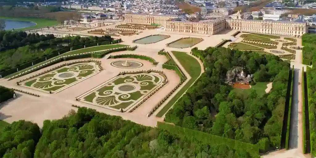 Château de Versailles - Vue aérienne