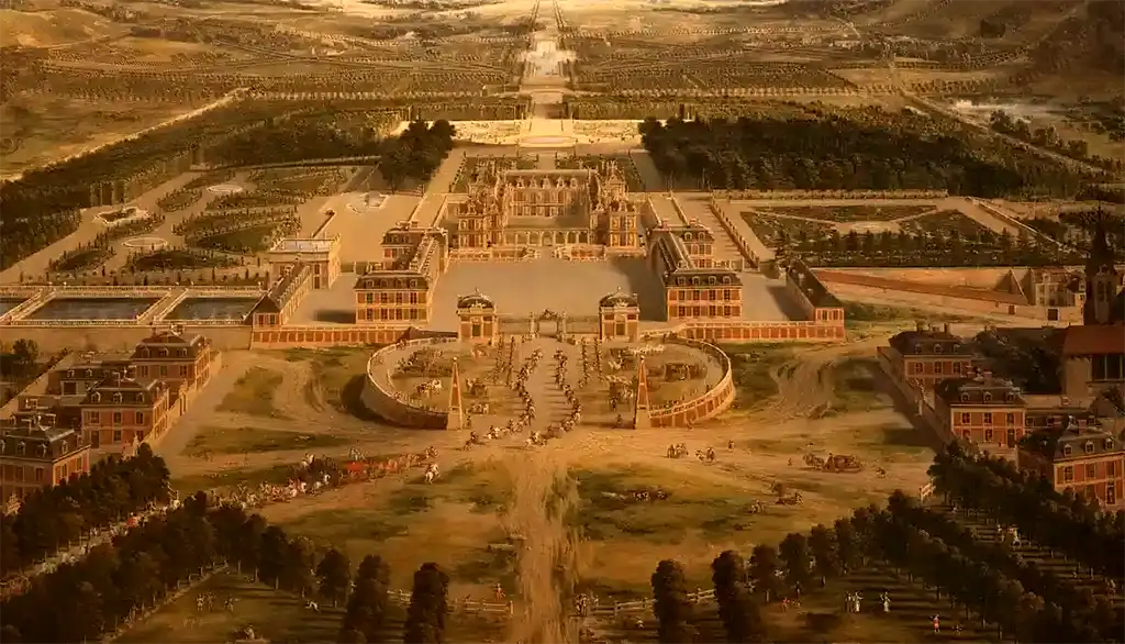 Peinture ancienne de Versailles